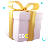 Receba seus bônus de boas-vindas no 59C